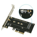 M.2 Nvme Ssd Ngff To Pcie 3.0 X4/X8/X16 Adapter Pcie To M2 Expansion Card M