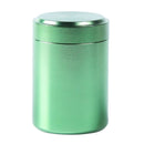 Aluminum Sugar Coffee Tea Tin Jar Candy Sealed Can Gift Box Green