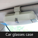 1 Pcs Universal Car Sunglasses Holder Glasses Case Storage  BX