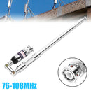 1150mm VHF 76-108MHz Telescopic Antenna BNC Connector for FM Transmitter Radio