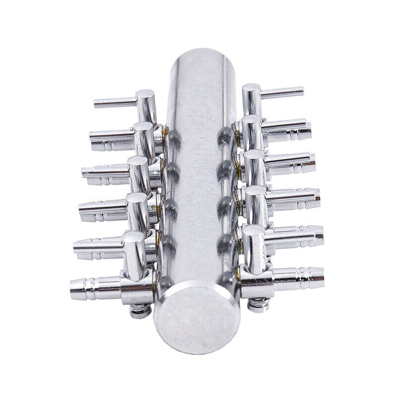 Aquarium 10-Outlet Lever Adjusted Pump Air Valve Manifold Taps
