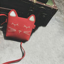 Cute Cat Girls Purse handbag Children Kid Cross-body shoulder bag Christmas N3Q6