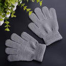 Best Children's Magic Gloves Baby Kids Gift Monochrome Knitted Gloves Random 3C