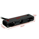 Universal 3 LED Tiny Number Plate Tail Light for Car Motorcycle Modified 12V