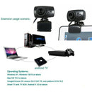 Full HD 50MP Webcam USB 3 LED Video Camera w/ Microphone for PC Laptop Clip-on b