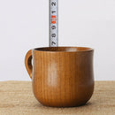 Natural Wooden Coffee Cup Beer Milk Juice Mug Primitive