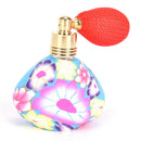 Empty Scent Bottle Refillable Clay Metal Pump Perfume Bottle Spray Gift ME