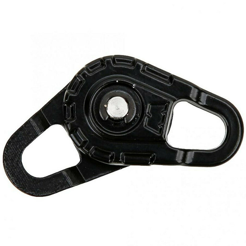2x Metal Alloy Winch Snatch Block Black 1:10 RC Car Vehicle Crawler Parts