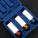 3pcs 17/19/21mm Pneumatic Tyre Protection Sleeve 1/2 Colorful Steam Slee VXW