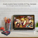 Retro Arcade Game Joystick Game Controller Av Plug Gamepad Console With 145