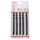 5 Pcs/set Metallic T144D Faster Jigsaw Blades Wood Cutter Saw Blade OZ