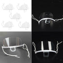 Smile Safety Face Shield Chef Hotel Visors Protect Mouth Shield 5.7x14cm