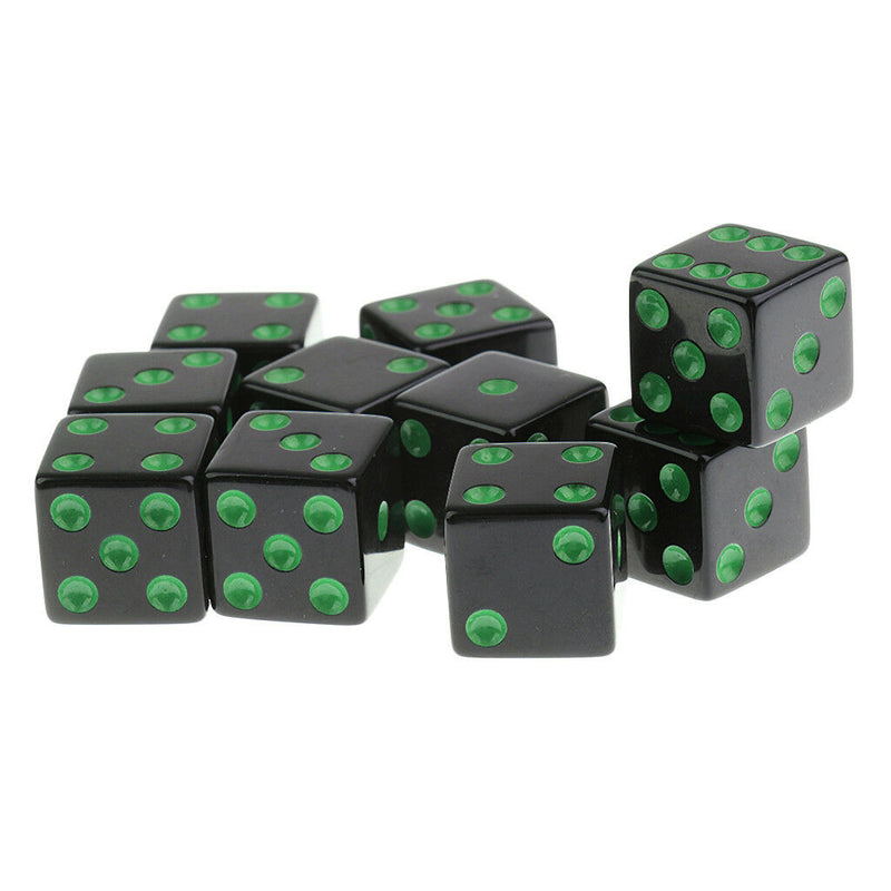 20Pc Plastic Dice D6 Dotted for Dungeons and Dragons D&D RPG Game Player