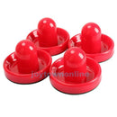 New 4pcs 96mm Air Hockey Pusher Table Goalies Felt Mallet Grip + 4pcs 63mm Puck