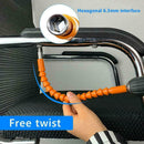 21PCS Drill Bit Extension Kit Flexible Soft Shaft Extension Screwdriver Bit Tool