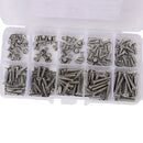 200pcs M3 stainless steel 304 cross countersunk flat head machine screw set3C