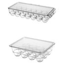 21 Grid Egg Box Kitchen Egg Storage Box Home Organizer Refrigerator Egg Cri J7H1