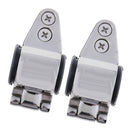 2pcs Stainless Steel Boat Top Fitting Fastener for Jaw Slide 20 & 22 & 25mm