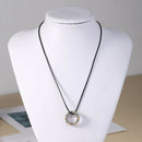 20 Pcs Black Wax line String Chain Cord For Necklace With Clasp (Black)