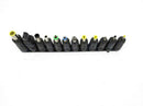 1Set DC 5.5 x 2.1mm Female Jack to 23 Multi Type Power Plug ConnectorAdapter& Gw