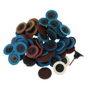 60 in 1 Sand Disc Set with 2 Inches Quick Change Disc 1/4 Inch Tray Bracket S4J1