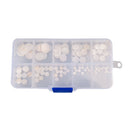 100pcs 3mm-12mm Inlay Dots Markers for Guitar Bass Ukulele Banjo White