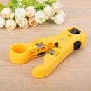 Universal Cable Wire Jacket Stripper with Cable Cutter Stripping Scissors