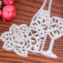Flower Wine Steel Cutting Dies Stencil For DIY Scrapbook Paper Card
