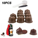 Food Grade Plastics Refillable Coffee Capsule Pod For Dolce Gusto Nescafe Useful