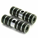 2X BMX Mountain Bike Bicycle Axle Pedal Alloy Foot Cylinder Pegs HPunt K1I5 J7Q3