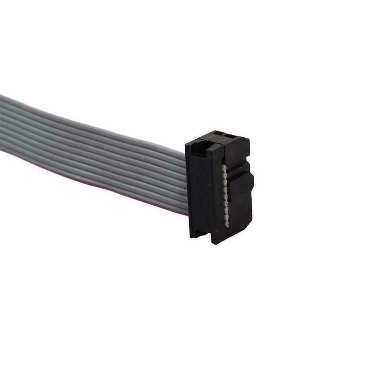 2-Port Serial RS232 DB9 Male COM Port to IDC 10pin Cable w/ Bracket