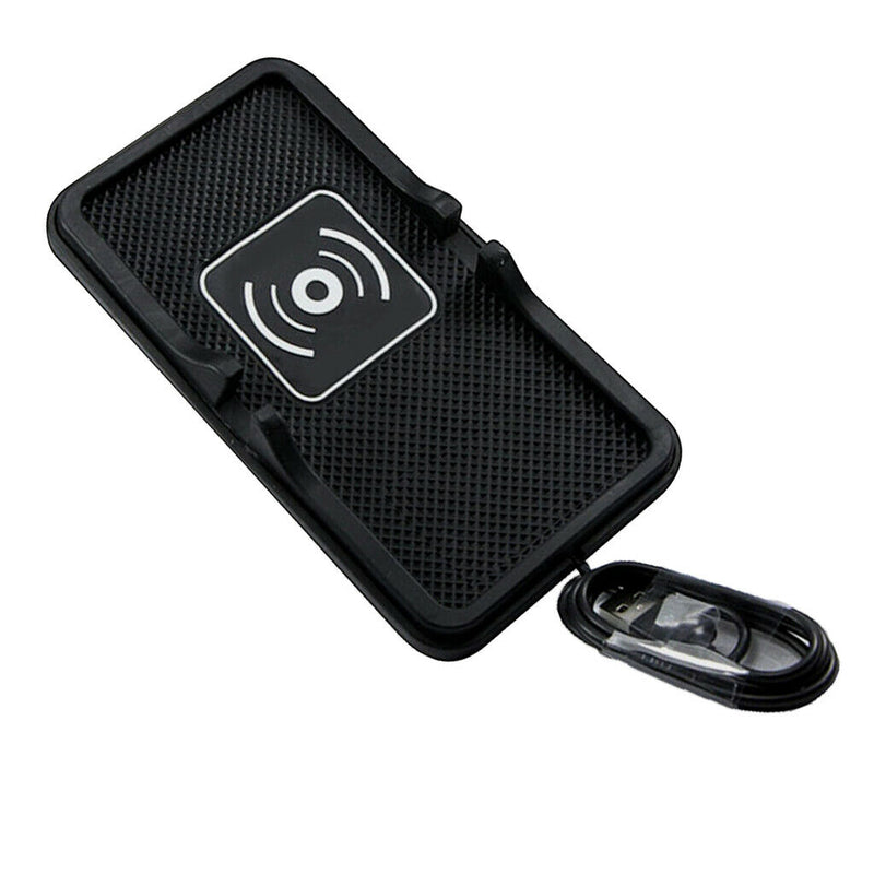 Qi Wireless Car Charger Dashboard Phone Holder Pad Dock Universal Charging