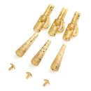 10pcs Terminal Safety Lead Clips with Tail Hair Rigs Carp Fishing Tackle