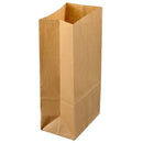 100Pcs Kraft Paper Bag Gift Bag Candy Biscuit Bread Nut Bag Biscuit Snack B