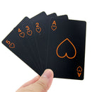 1 Set Black Luminous Playing Cards Glow In The Dark Bar KTVB Ew