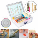 Needle Felting Starter Set Wool Felt Tools Mat DIY Hand Craft Making SupplyB Kw