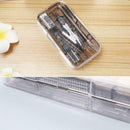 8Pcs Profession Drawing Stationery Of Pencil Rulers Office Angle Set Kit Ga X2N2