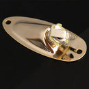 Golden Guitar Parts Boat Output Jack Plate Socket for Electric Guitar
