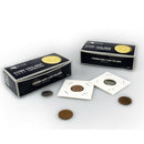 100PCS Cardboard Mylar Coin Holders Collection  Storage 29/33mm White