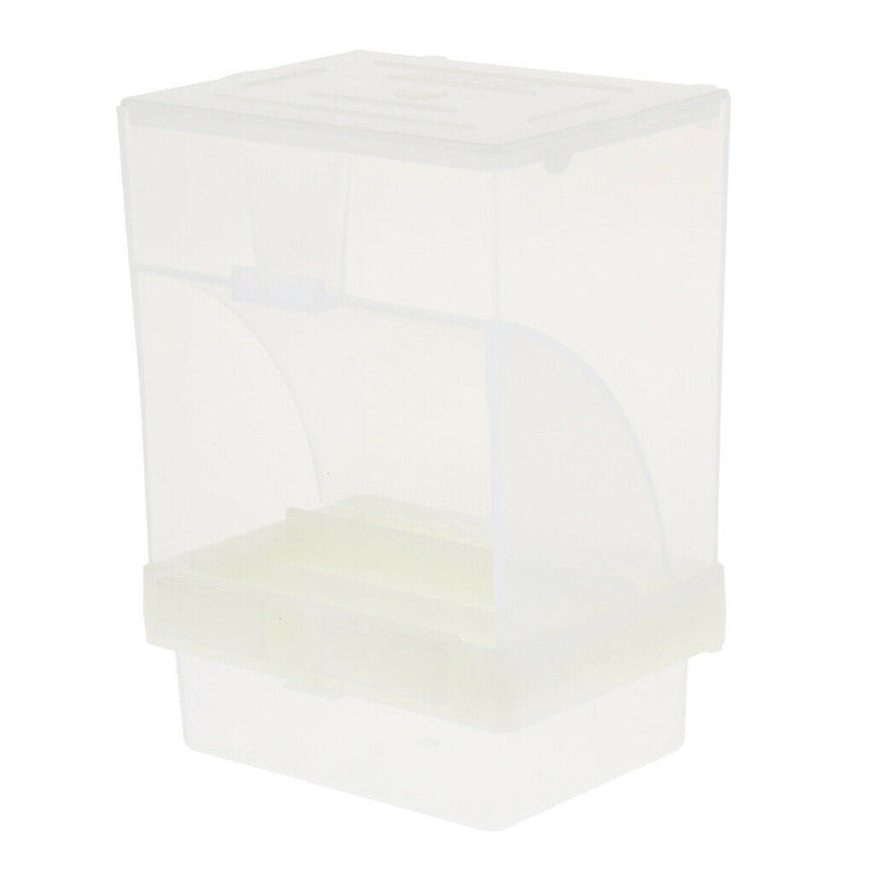 No-Mess Bird Automatic Feeder Parrot Integrated Feeder Food Container for Small