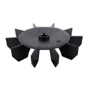5X(Replacement 0.5" Inner Bore 10 Impeller Air Compressor Motor Fan Blade  Y9M6)