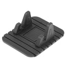 4pcs Durable Anti Shake Car Phone Stand Silicone Mat Holder Anti Slip Black