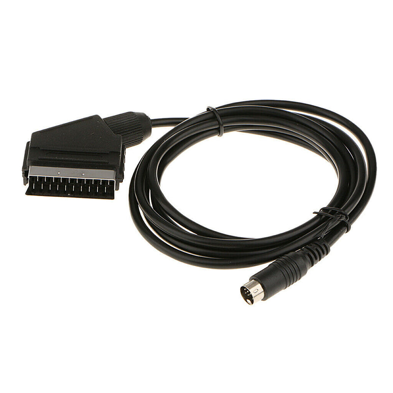 1.8m/6ft RGB Scart Cable AV Cord Audio & VideoTV Lead for Sega  2 Mega