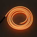 2M 12V Car Vehicle Ambient Interior Orange Cold Light Strip Atmosphere Neon-Lamp