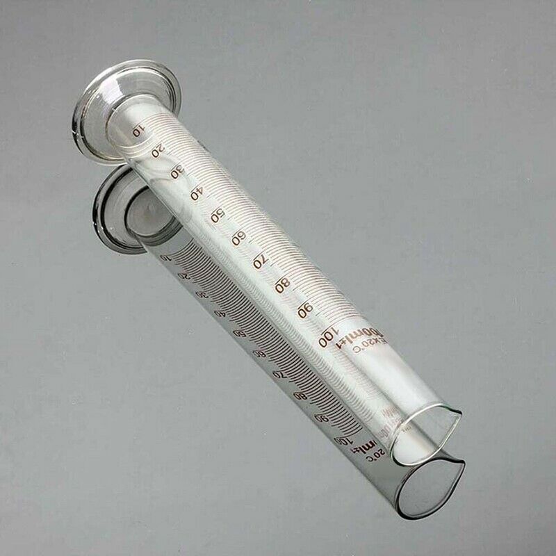 5/10/25/50/100ml Thick Glass Graduated Measuring Cylinder Set ,Glass Measur