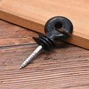 1pc Electric Fence Ring Insulators Fencing Screw In For Wooden Posts Wi_