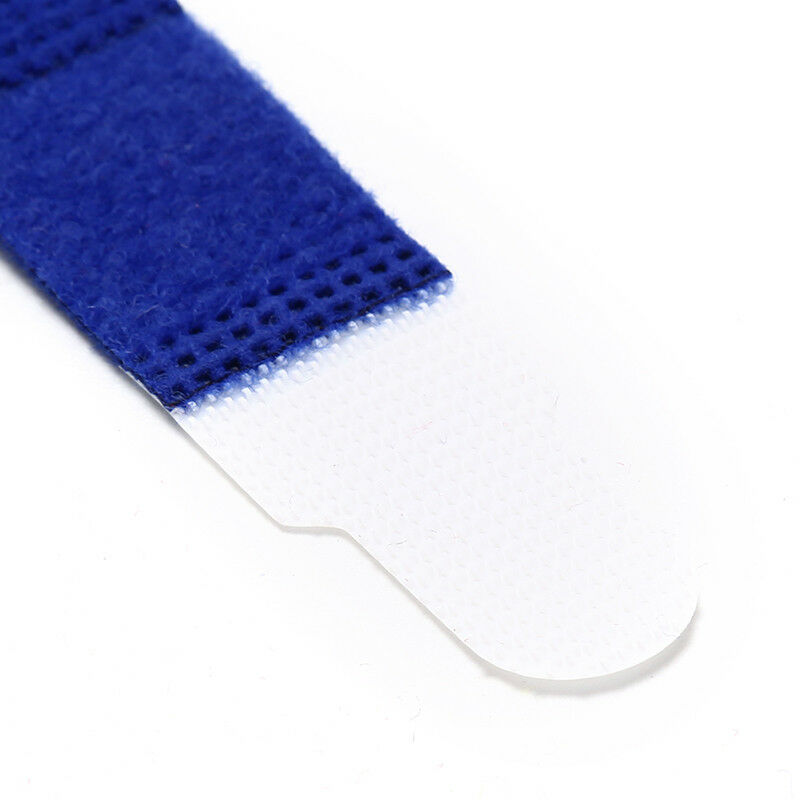 1Pc blue rubber gel toe straightener separator bunion corrector pain relief  Kw