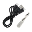 USB Microphone Headset 3.5mm Plug Head Mounted PC Mic Amplifier Loudspeaker