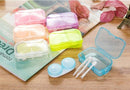Contact Eye Lens Storage Case Tweezer and Soft Tip sucker Applicator -ME