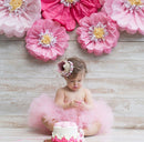 Baby Girl First Birthday Party Hat Flower Princess Crown Decor Hair Accessory